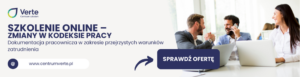 Szkolenie online zmiany w kodeksie pracy
